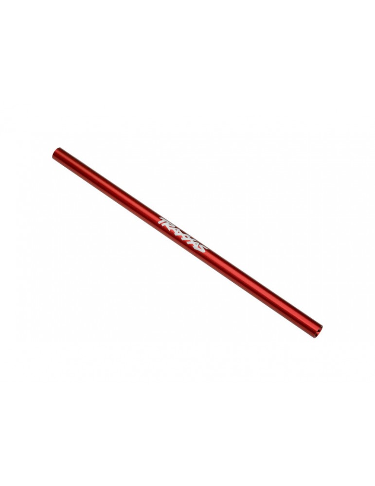 Traxxas Driveshaft, center, 6061-T6 aluminum (red-anodized) (189mm)