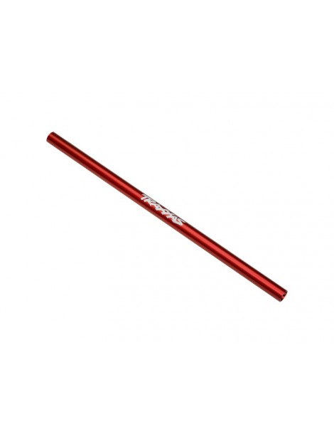 Traxxas Driveshaft, center, 6061-T6 aluminum (red-anodized) (189mm)