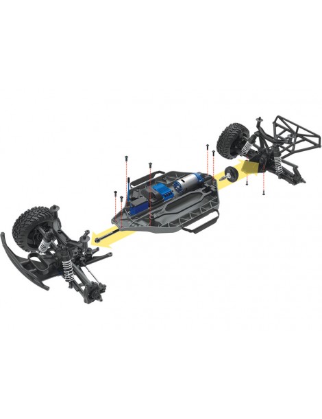Traxxas Slash 1:10 4WD RTR Orange