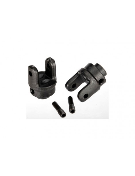 Traxxas Differential output yokes (2)/ screw pin (2)