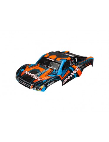Traxaxs Body, Slash 4x4, orange and blue (painted, decals applied)
