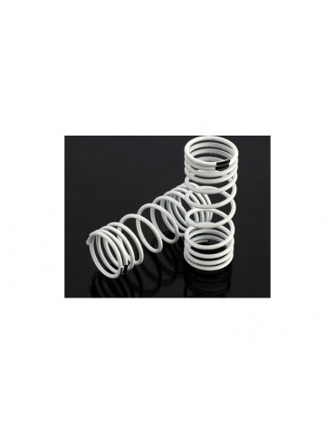 Traxxas Springs, front (white) (progressive rate) (2)