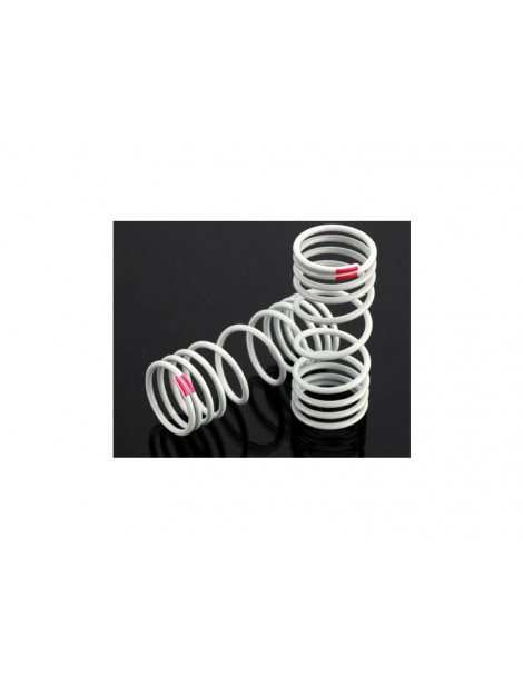 Traxxas Springs, front (progressive, +10%, pink) (2)