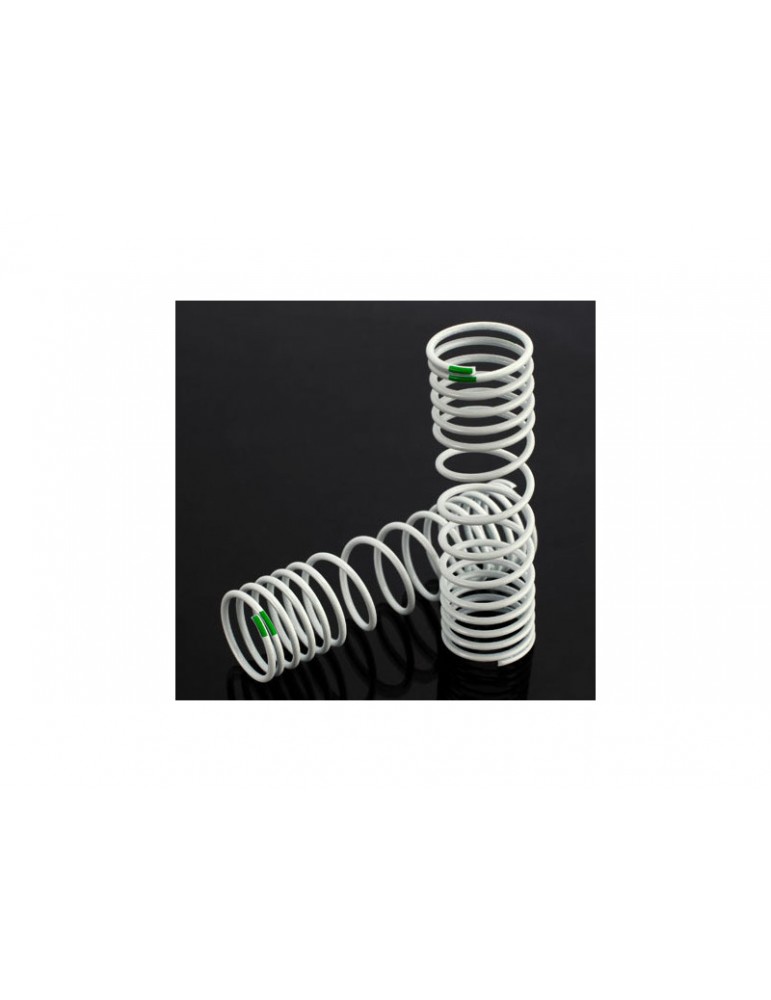 Traxxas Springs, rear (progressive, -10% rate, green) (2)