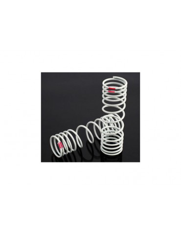 Traxxas Springs, rear (progressive, +10% rate, pink) (2)