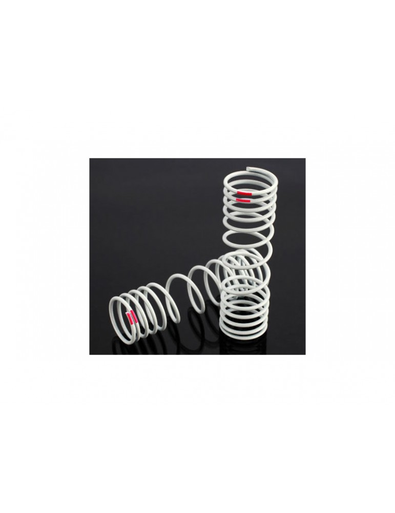 Traxxas Springs, rear (progressive, +10% rate, pink) (2)