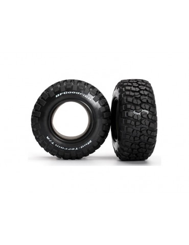 Traxxas Tires 2.2/3.0", BFGoodrich Mud-Terrain T/A KM2 S1 (pair)/ foam inserts (2)