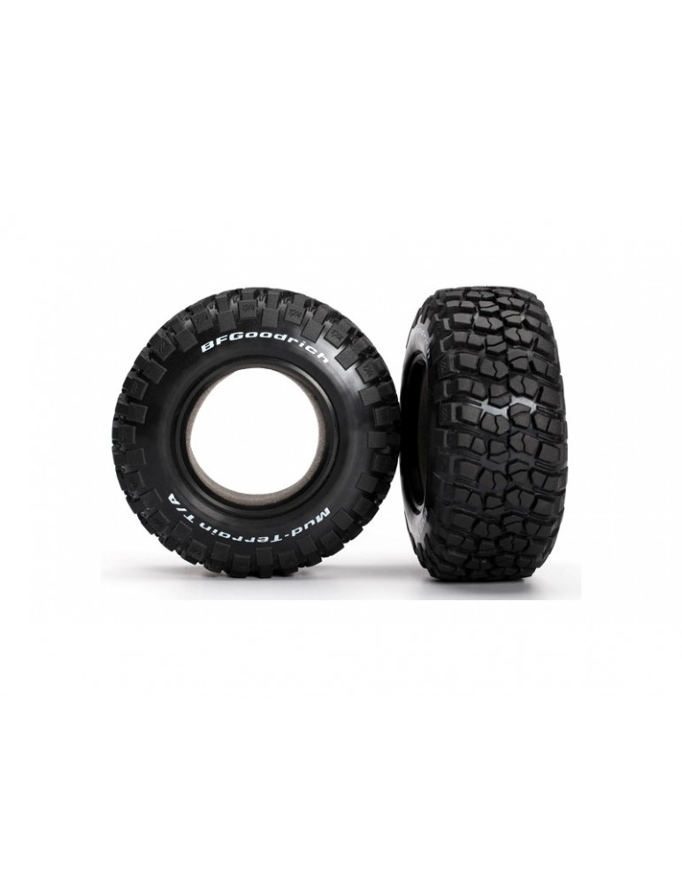 Traxxas Tires 2.2/3.0", BFGoodrich Mud-Terrain T/A KM2 S1 (pair)/ foam inserts (2)