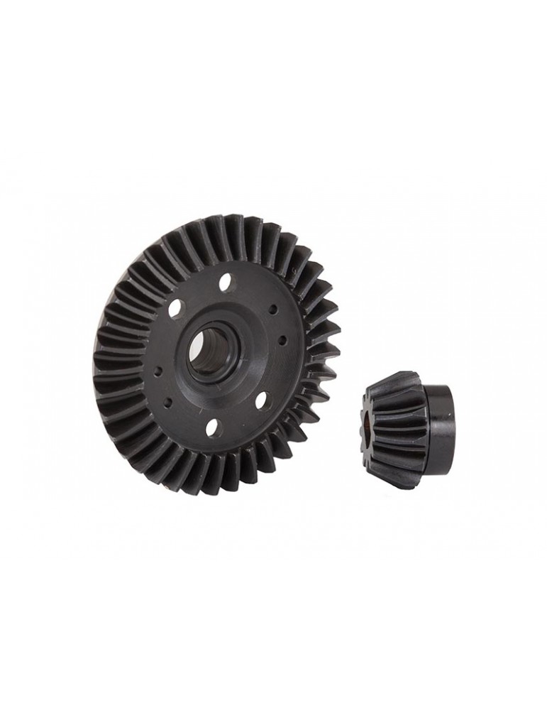 Traxxas Ring & pinion gear, differential, spiral cut (rear)