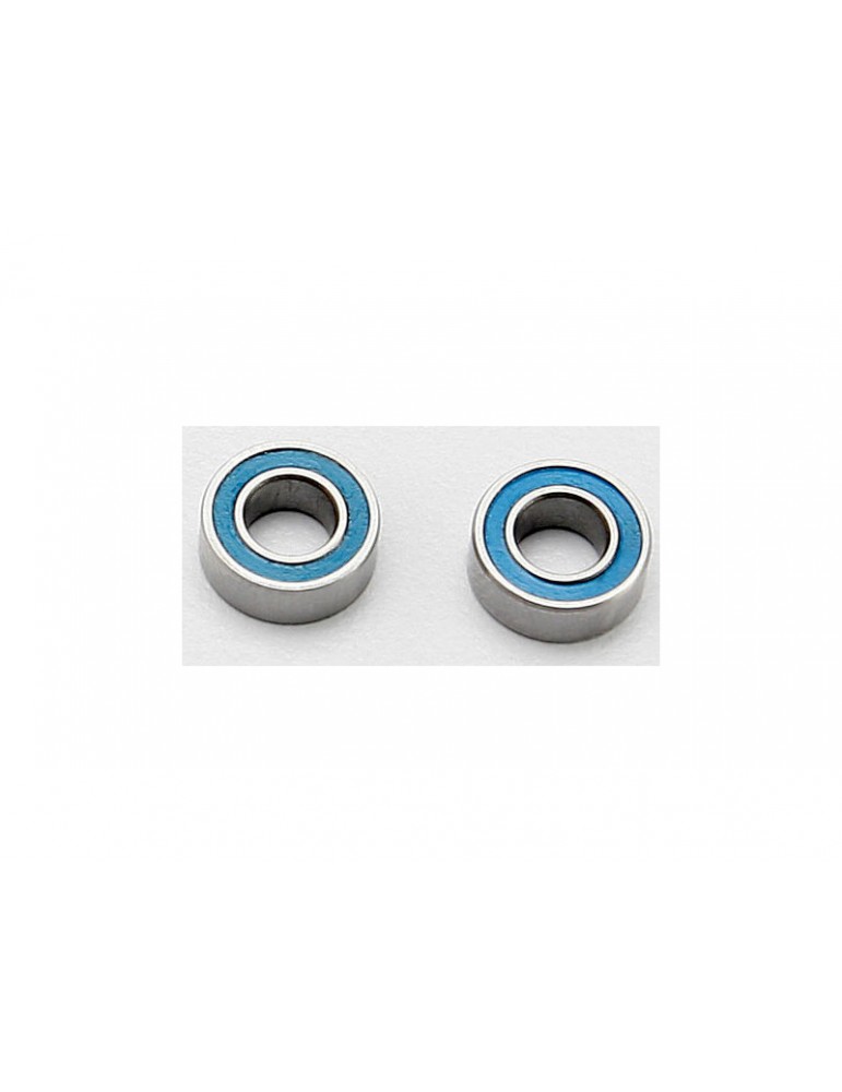 Traxxas Ball bearings, blue rubber sealed (4x8x3mm) (2)