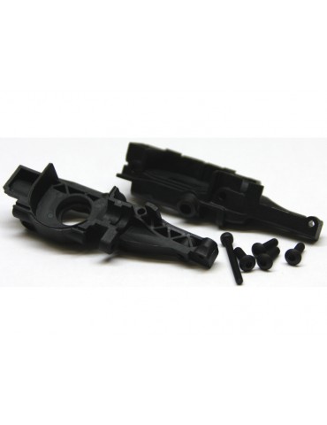 Traxxas Bulkhead, rear (left & right halves)/ 3x10mm BCS (4)