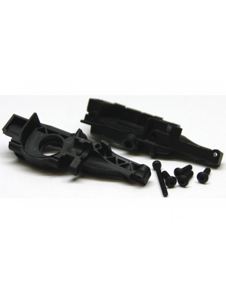 Traxxas Bulkhead, rear (left & right halves)/ 3x10mm BCS (4)