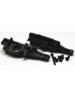 Traxxas Bulkhead, rear (left & right halves)/ 3x10mm BCS (4)