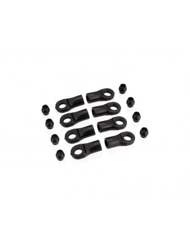 Traxxas Rod ends (8)/ hollow balls (8)