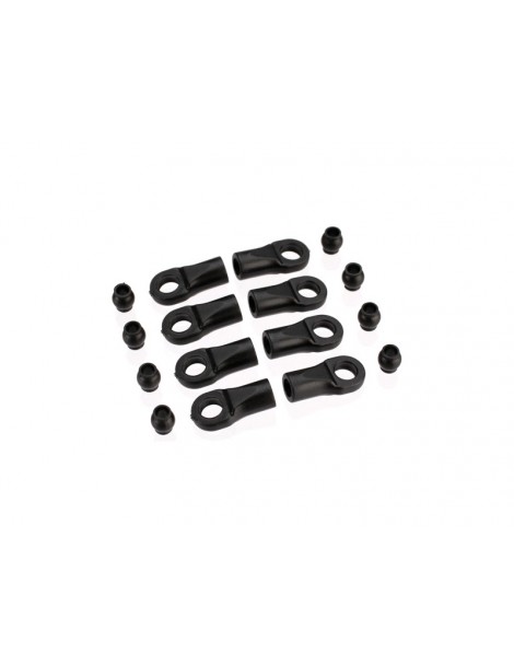 Traxxas Rod ends (8)/ hollow balls (8)