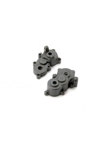 Traxxas Gearbox halves, front & rear