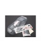 Traxxas Body, 1/16 E-Revo (clear, requires painting)/ grill and lights decal sheet