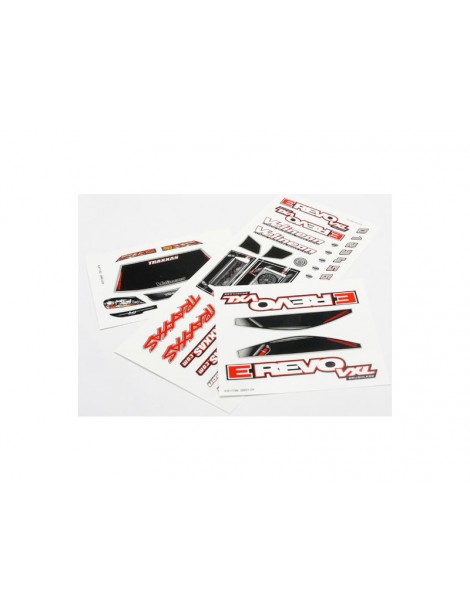 Traxxas Decal sheets, 1/16 E-Revo VXL