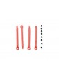 Traxxas Push rod (molded composite) (red) (4)
