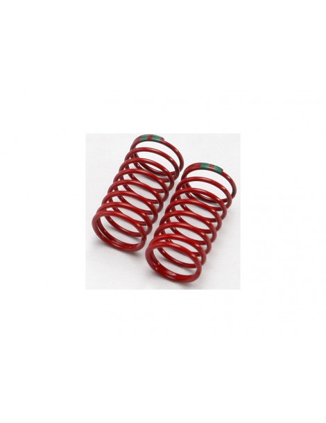 Traxxas Spring, shock (GTR) (0.88 rate, double green) (1 pair)
