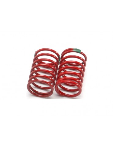 Traxxas Spring, shock (GTR) (1.92 rate, green) (1 pair)