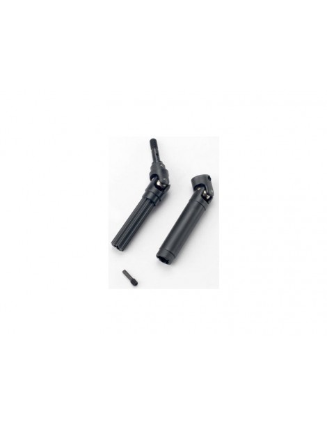Traxxas Driveshaft assembly (1) left or right/ 3x10mm screw pin (1)