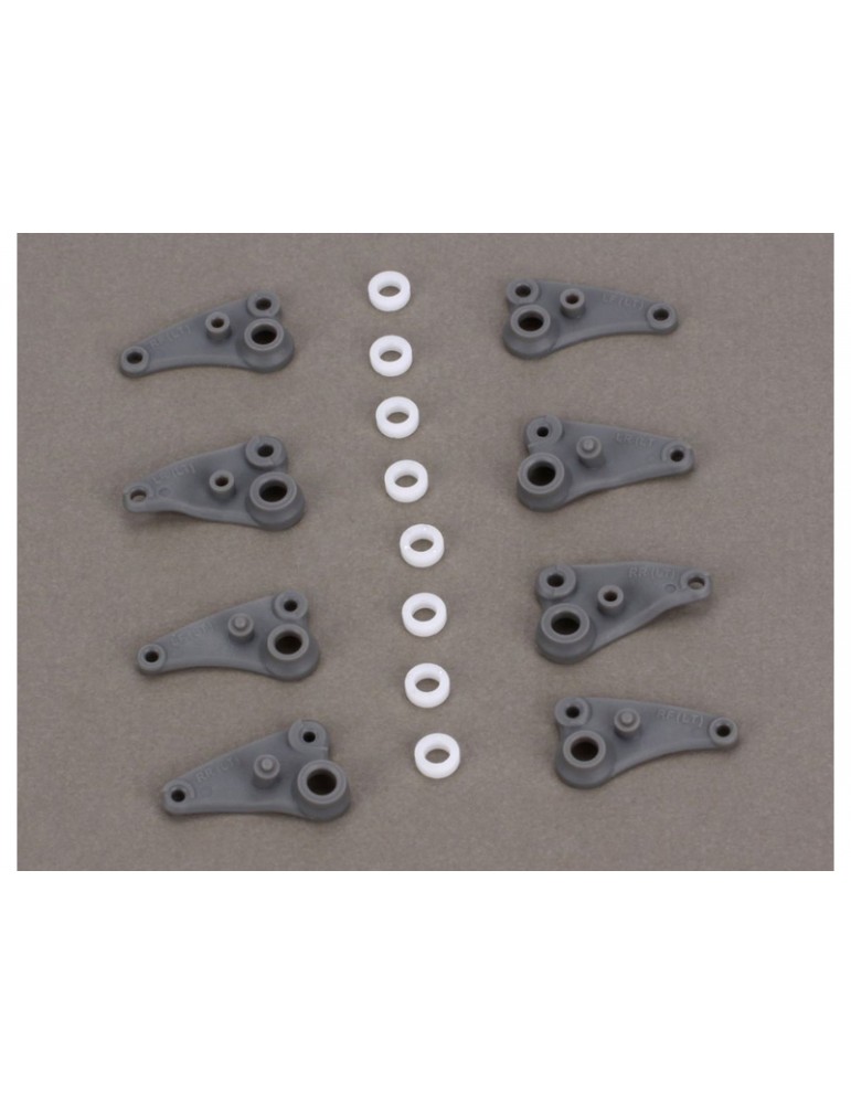 Traxxas Rocker arm set, long travel/ plastic bushings (8)