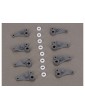 Traxxas Rocker arm set, long travel/ plastic bushings (8)