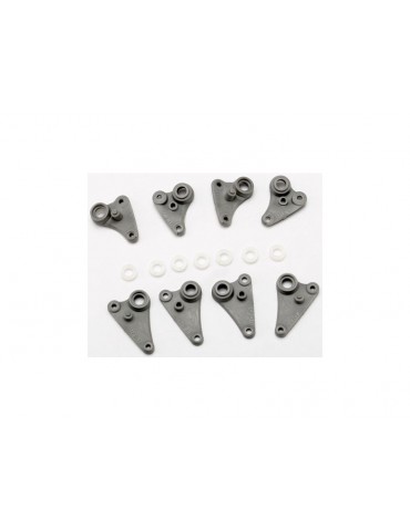 Traxxas Rocker arm set, progressive-2/ plastic bushings (8)