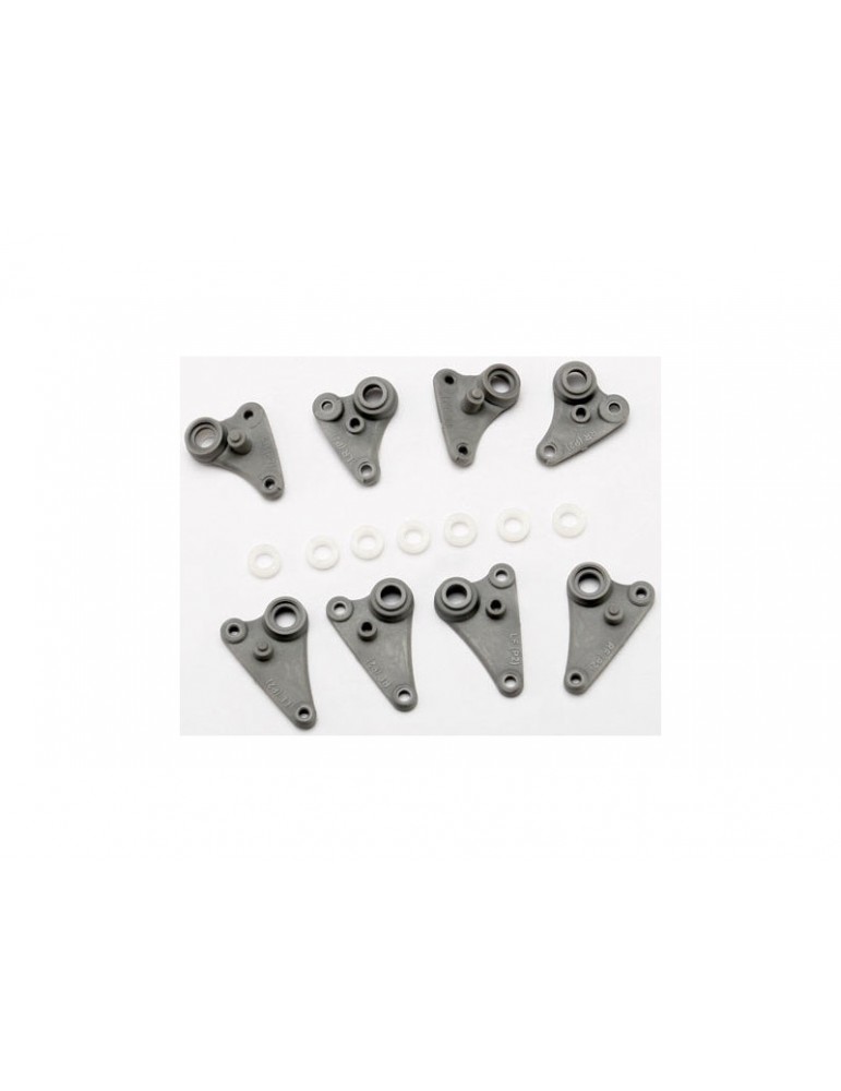 Traxxas Rocker arm set, progressive-2/ plastic bushings (8)