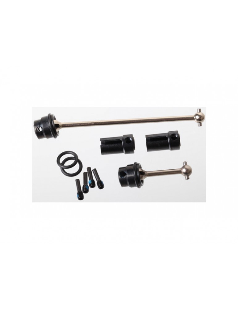 Traxxas Driveshafts, center (steel constant-velocity) front (1), rear (1)