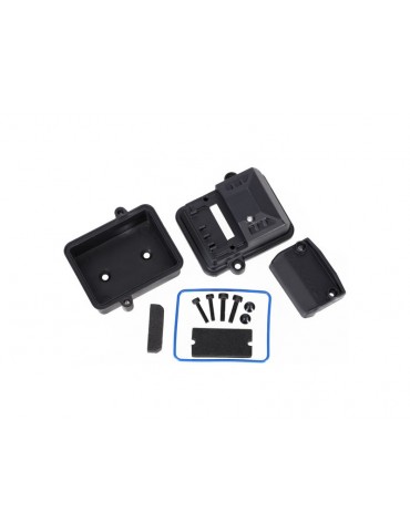 Traxxas Box, receiver (sealed)/ foam pads/ hardware