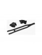 Traxxas Battery hold-down (1)/ hold-down retainer, front & rear (1 each)