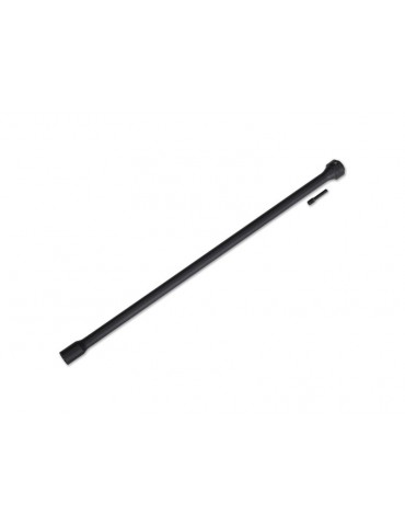 Traxxas Driveshaft, center, plastic (black)/ screw pin
