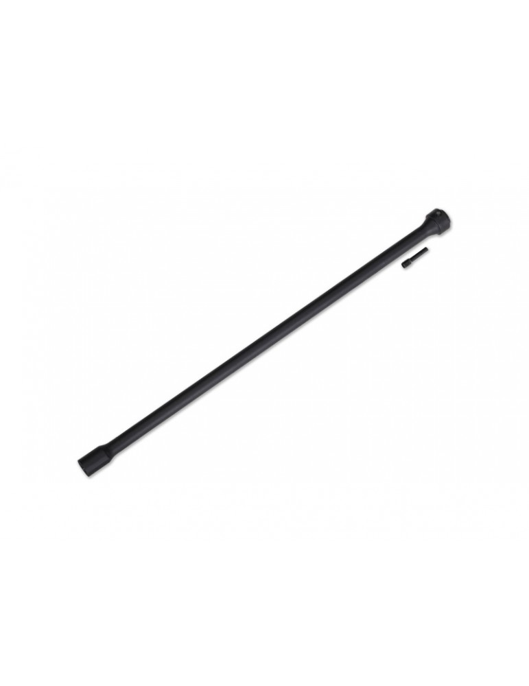 Traxxas Driveshaft, center, plastic (black)/ screw pin