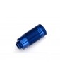 Traxxas Body, GTR long shock, aluminum (blue-anodized) (PTFE-coated bodies) (1)