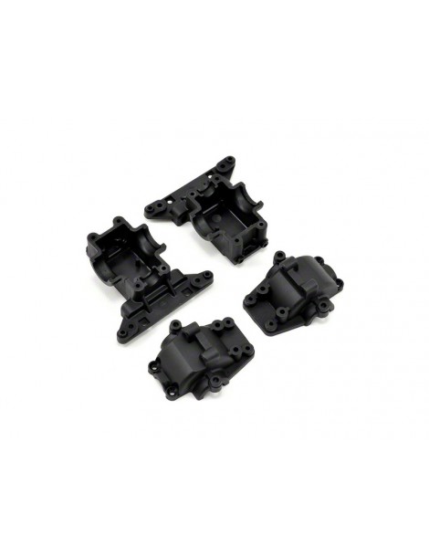 Traxxas Bulkhead, front & rear/ differential housing, front & rear