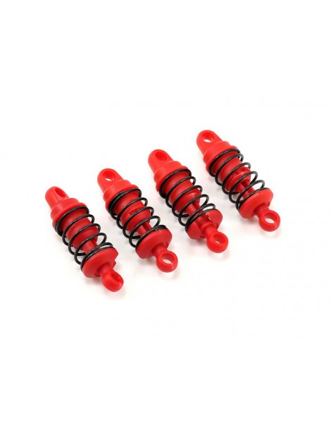Traxxas Shocks, oil-less (assembled with springs) (4)