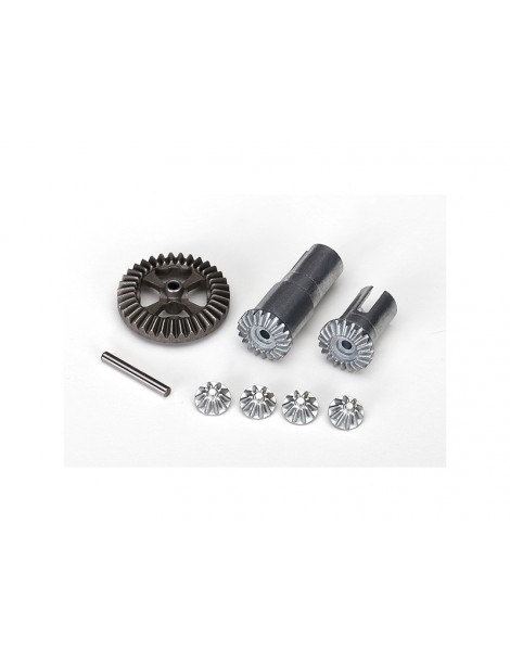 Traxxas Gear set, differential, metal