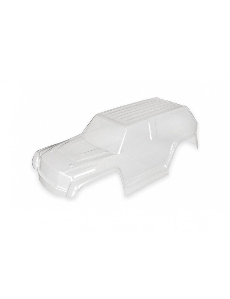 Traxxas Body, LaTrax 1/18 Teton, (clear, requires painting)/ decal sheet