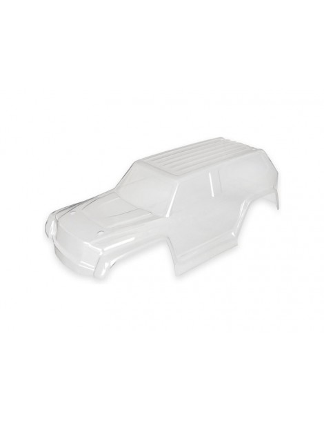Traxxas Body, LaTrax 1/18 Teton, (clear, requires painting)/ decal sheet