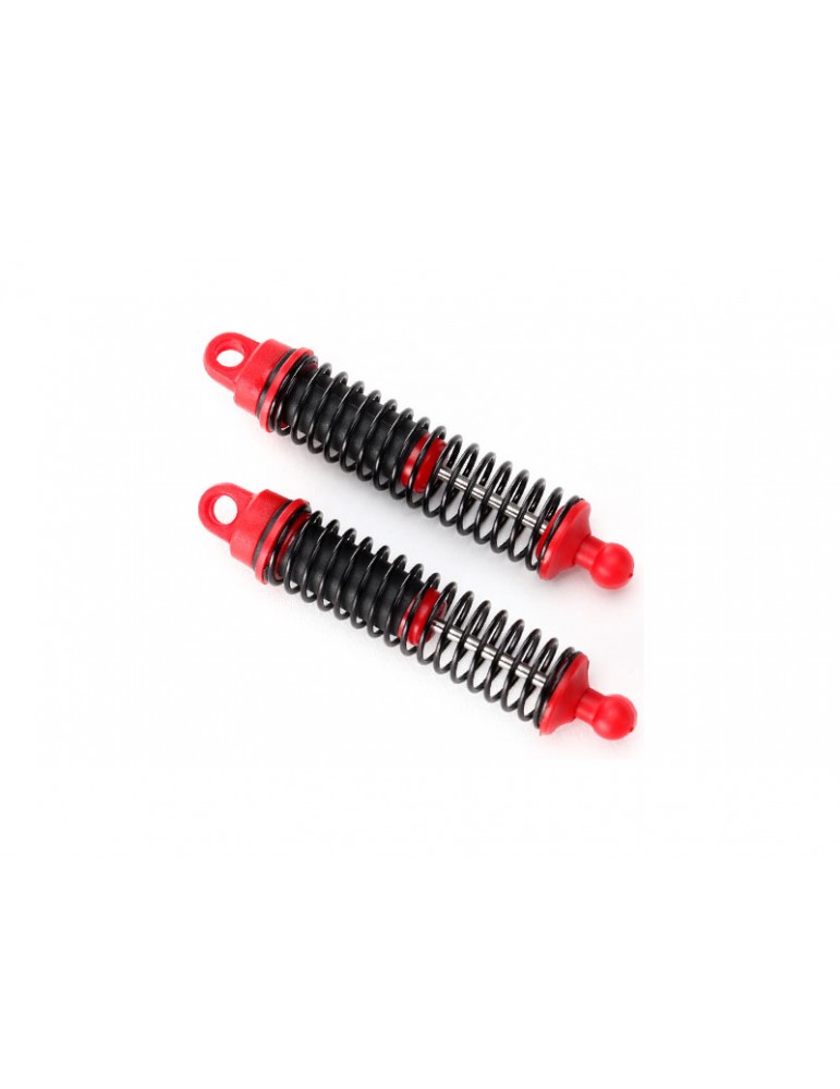 Traxxas Shocks, oil-filled (assembled with springs) (2)