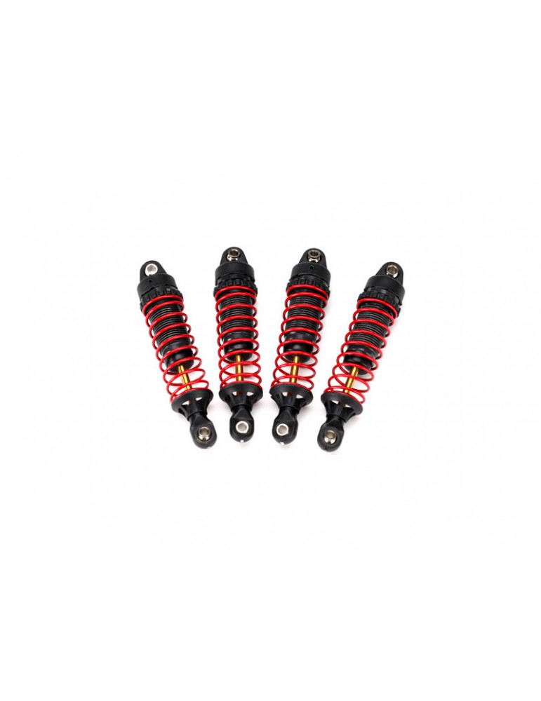 Traxxas Shocks, GTR hard-anodized, PTFE-coated, TiN shafts (4)