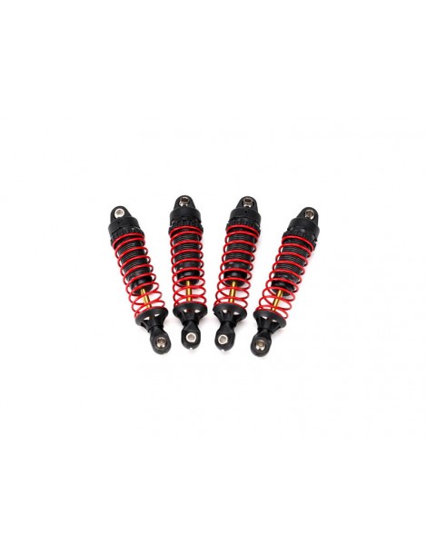 Traxxas Shocks, GTR hard-anodized, PTFE-coated, TiN shafts (4)