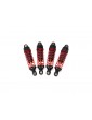 Traxxas Shocks, GTR hard-anodized, PTFE-coated, TiN shafts (4)