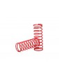Traxxas Spring, shock (red) (GTR) (0.314 rate) (1 pair)