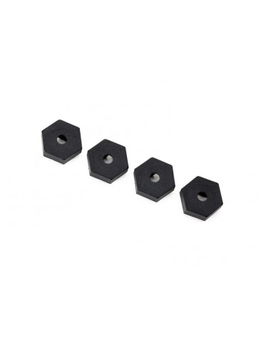 Traxxas Wheel hubs, hex (4)