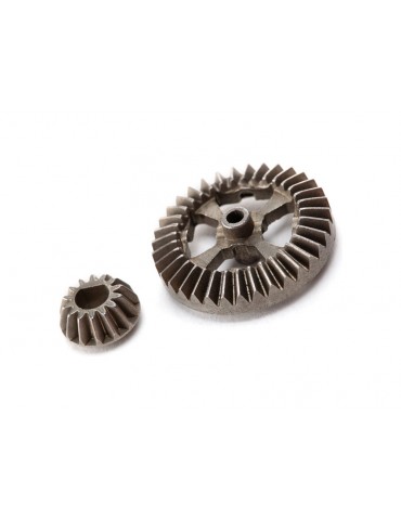 Traxxas Ring gear, differential/ pinion gear, differential (metal)