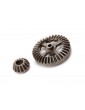 Traxxas Ring gear, differential/ pinion gear, differential (metal)