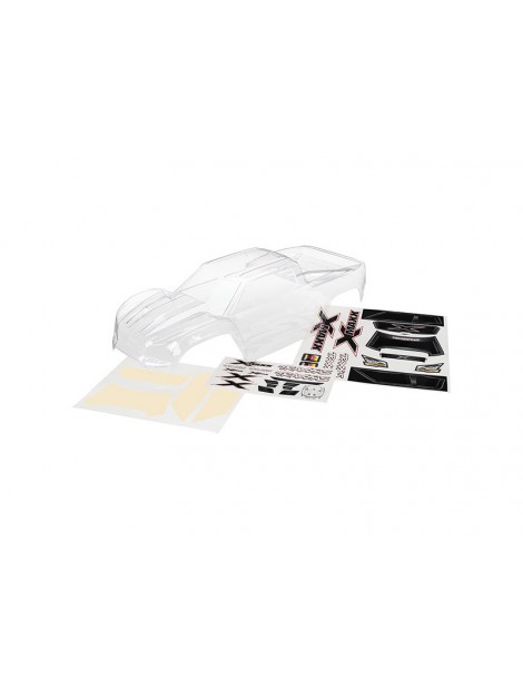 Traxxas Body, X-Maxx (clear, trimmed, requires painting)/ window masks/ decal sheet